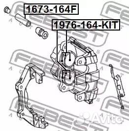 Пыльник направляющих суппорта MB E-class 211/ML-cl