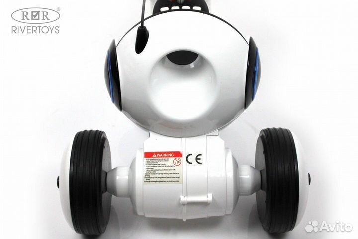 Детский электромотоцикл HL300 белый