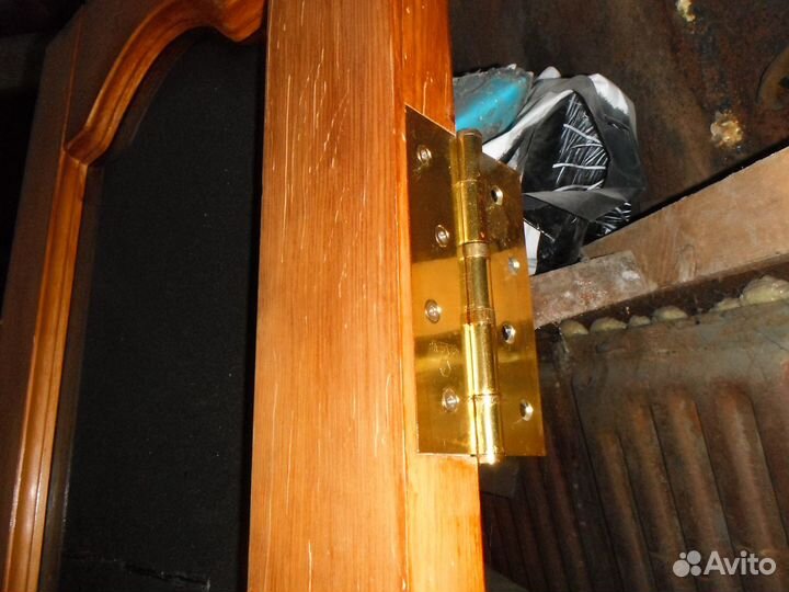 Дверь две створки дерево 207,5*41,5