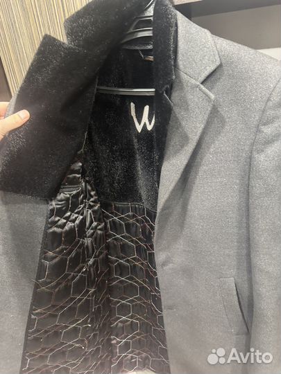 Пальто демисезонное мужское кашемир