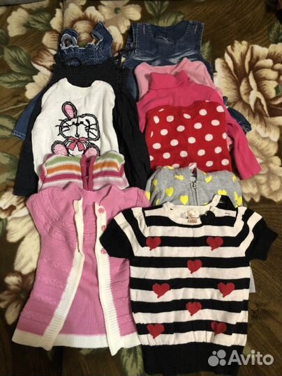 Вещи пакетом на девочку