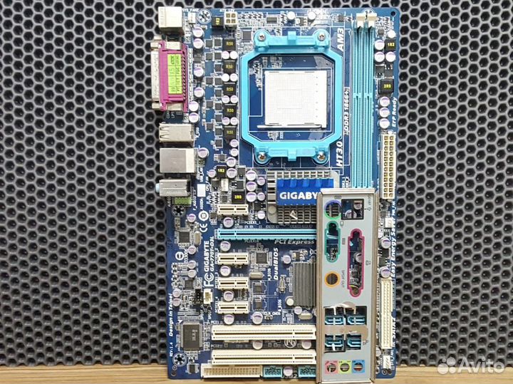 Плат AM3 gigabyte GA-770T-D3L (AMD 770)(DDR3)(деф)
