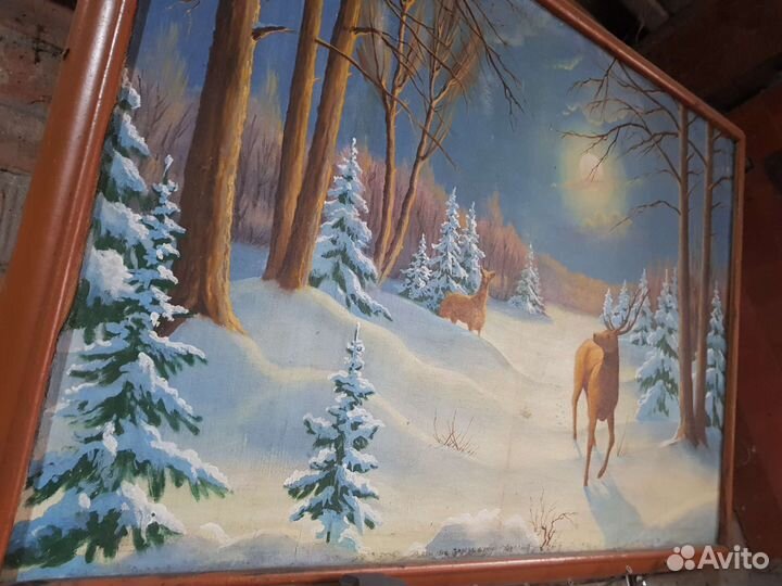 Картина маслом на холсте