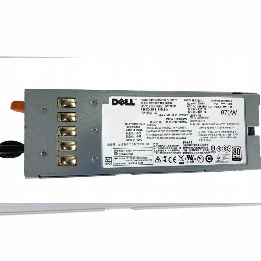 [N870P-S0] Блок Питания Dell Nps-885ab A 870wt N870p-S0