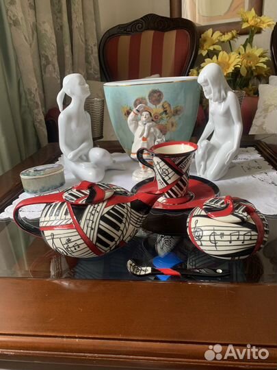 Чайный сервиз фарфор Pavone, Италия