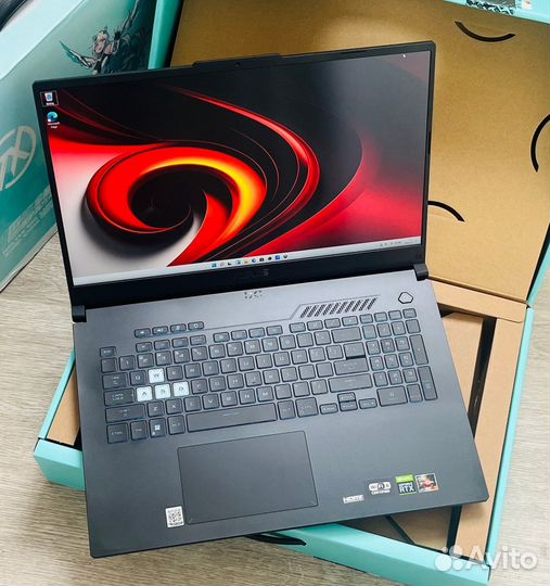 Новый Asus 17.3 +360Гц, R7-6800H, RTX 3070 Ti 140W