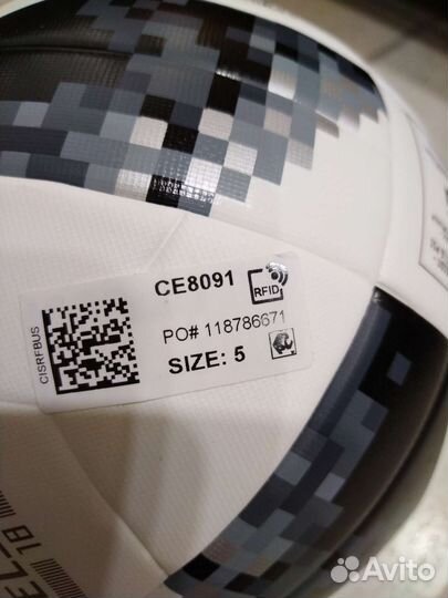 Оригинальный мяч adidas telstar fifa 2018