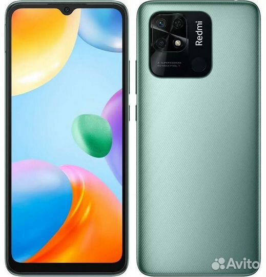Xiaomi Redmi 10C, 4/128 ГБ