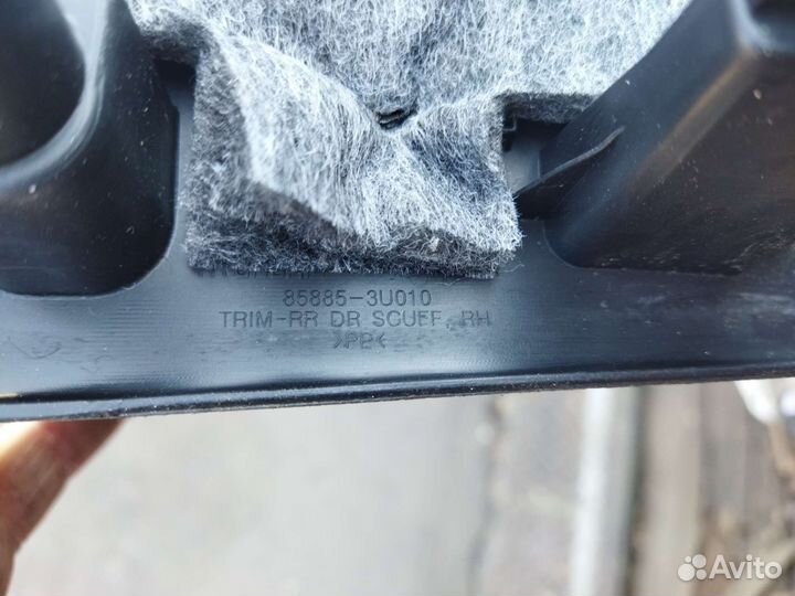 KIA Sportage 3 накладка порога