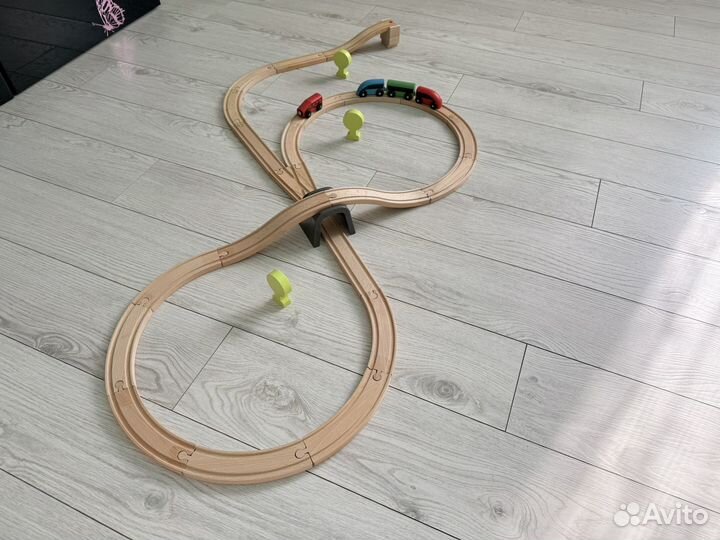 Деревянная железная дорога IKEA