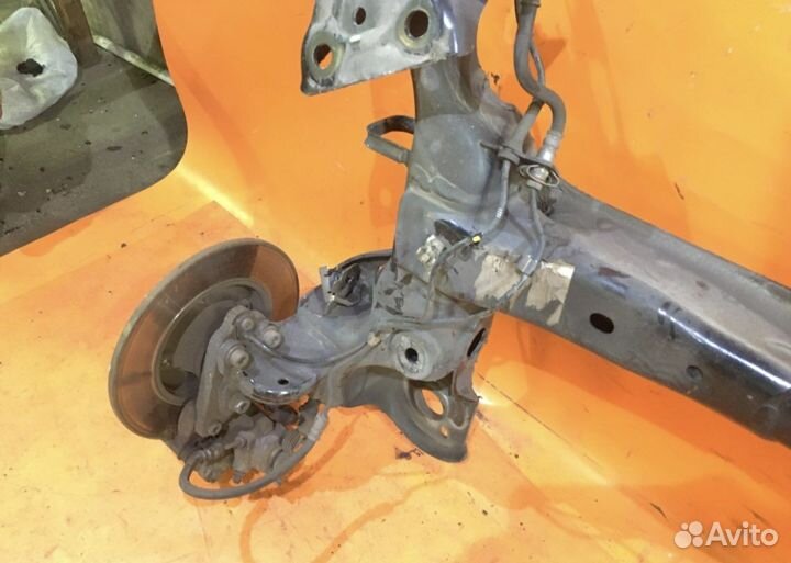 Задняя балка всборе citroen c3 a51