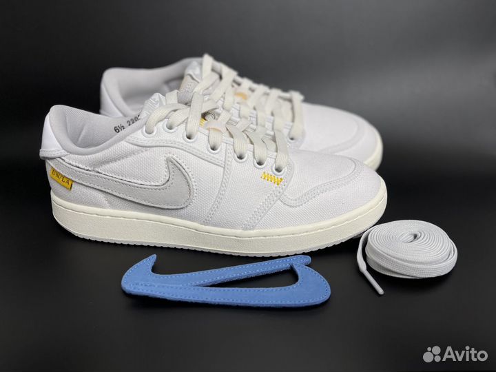 Кроссовки Женские Nike air jordan1 UN/LA White 39