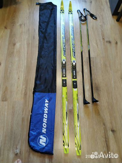 Лыжи беговые комплекты 170 и 187