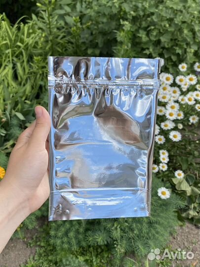 Пакет металлизированный 14*21 см 46 шт