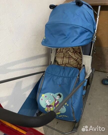 Коляска санки