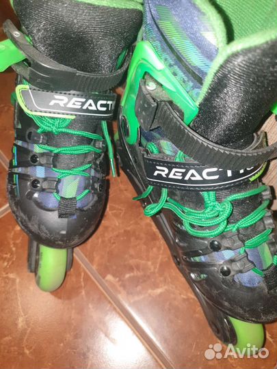 Роликовые коньки детские раздвижные