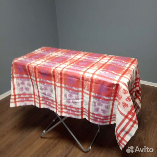 Скатерть льняная новая