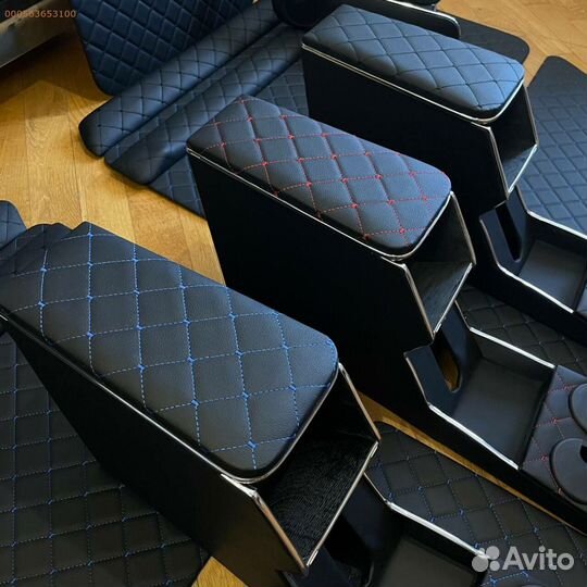 Подлокотник ваз 2107 с подстаканниками