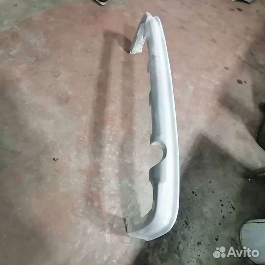 Накладка на задний бампер Honda civic