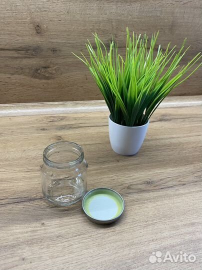 Банка стеклянная с крышкой