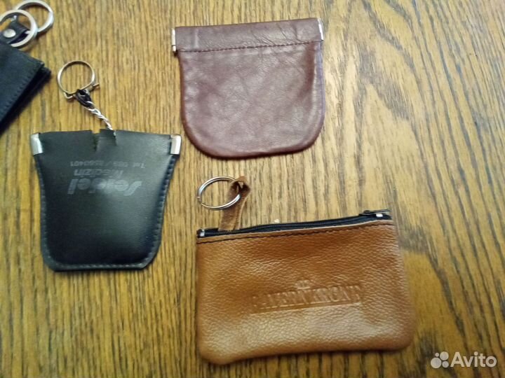 Брелок для ключей из натуральной кожи