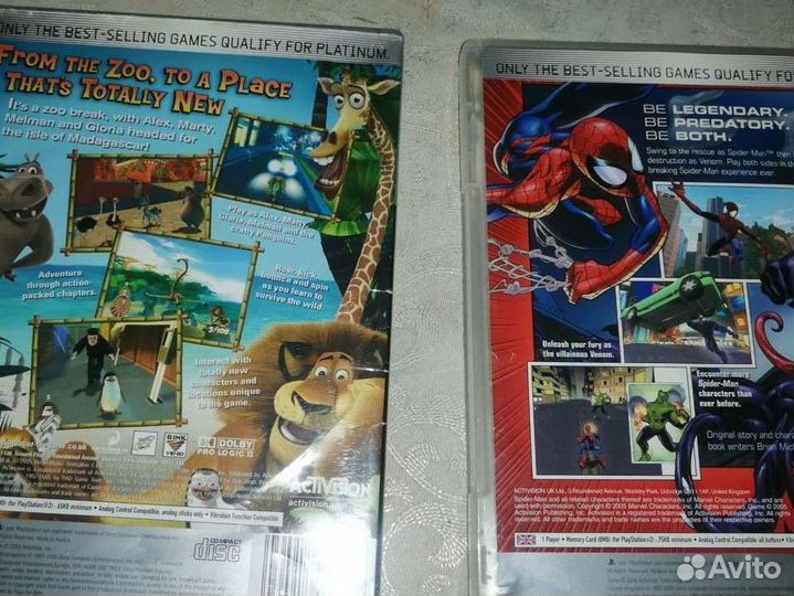 Игры Sony PlayStation 2 лицензия