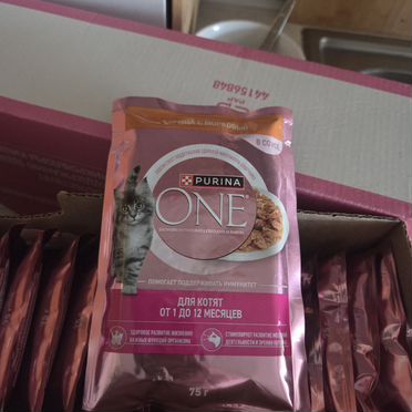 Влажный корм для кошек purina one