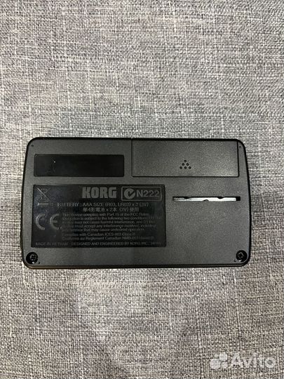 Тюнер для настройки гитары Korg GA-1 guitar/bass