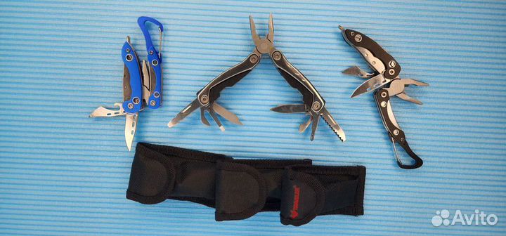 Мультитул Traveler плоскогубцы +инструменты внутри