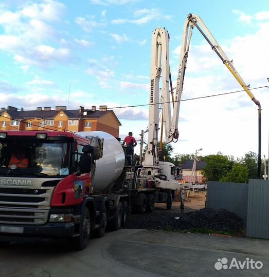 Быстрая доставка бетона