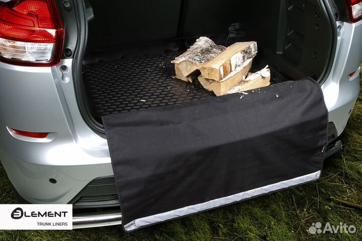 Коврик в багажник Toyota C-Hr 2016- с зап.кол