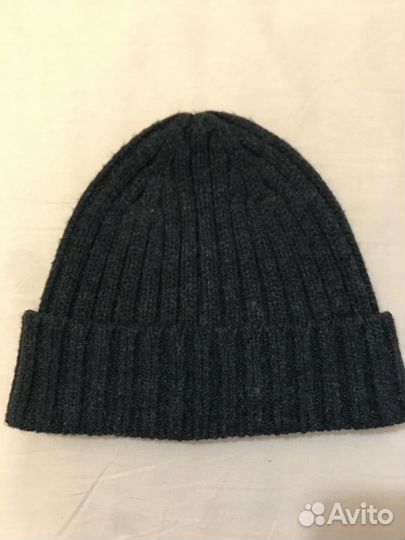 Шапка Uniqlo темно-серая