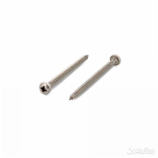 Шуруп арт 9048 А2 5,0х90 PZ в упак 100 шт с полукр