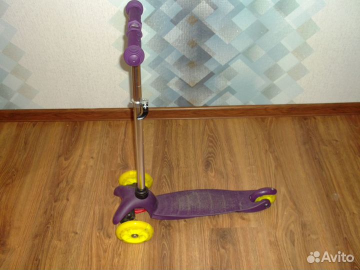 Самокат детский трехколесный бу