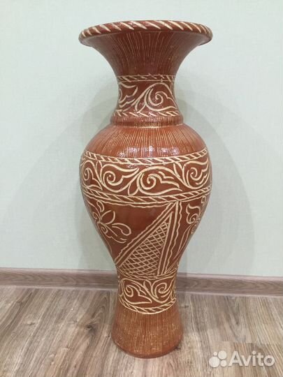 Вазы напольные керамические