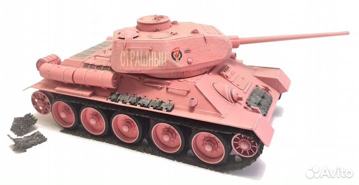 Макет танка Т-34-85, из пластика, 1/35, собранный