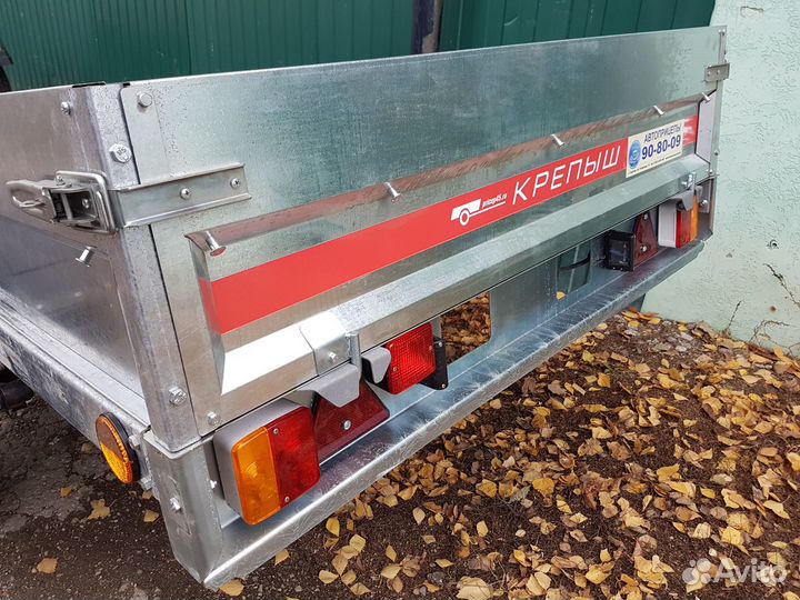 Прицеп крепыш 2.0 С тентом 750мм