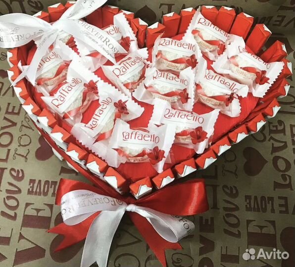 Сладкий подарок из raffaello