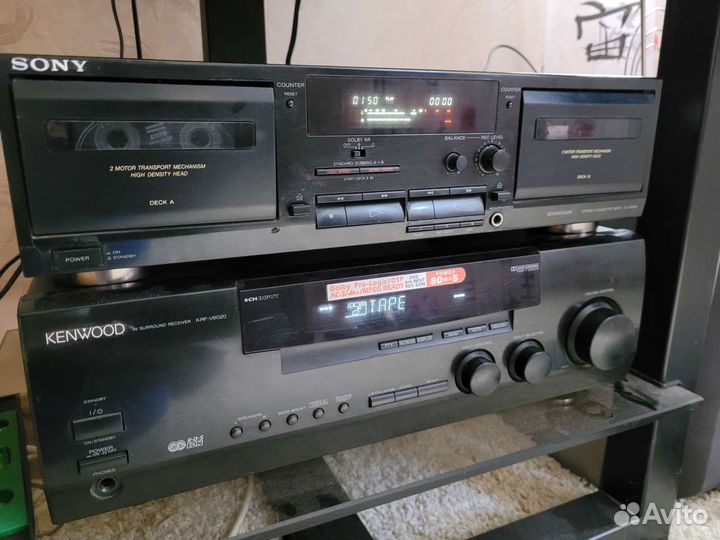 Кассетная дека Sony TC-W435