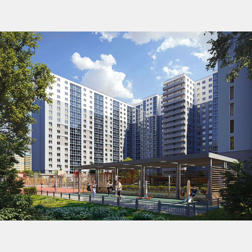 Квартира-студия, 28,3 м², 13/19 эт.