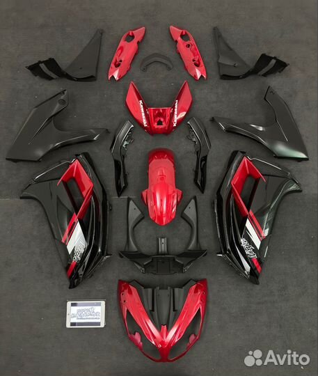 Пластик для мотоцикла Kawasaki ninja 650 er6f 2012