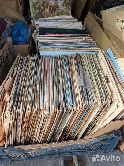 Виниловые пластинки СССР