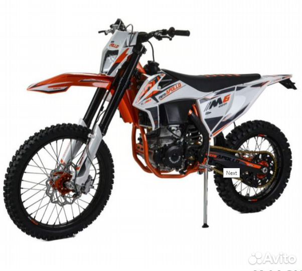 Мотоцикл motoland (мотоленд) Кросс Moto Apollo M6