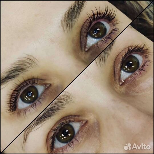 Вельвет ресниц и бровей