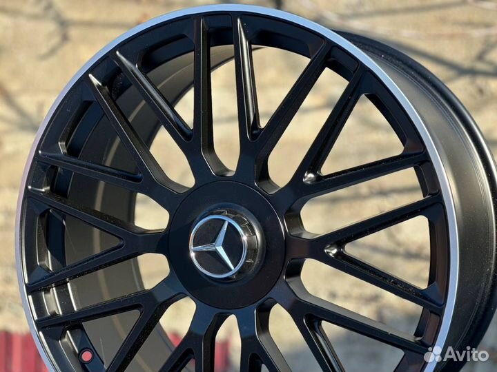 Кованые разноширокие диски для Mercedes r21 5x112