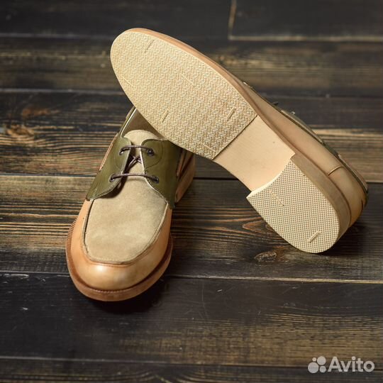 Туфли мужские кожа Топ-сайдеры