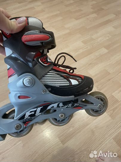 Роликовые коньки детские раздвижные 26-29 размер