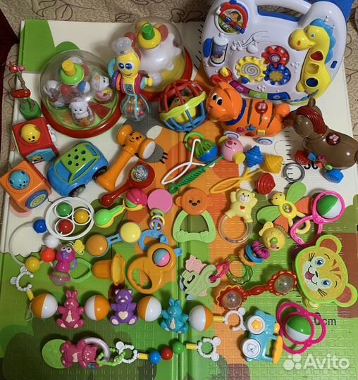 Игрушки, погремушки пакетом