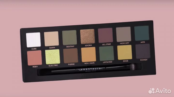 Палетка теней subculture 15 цветов