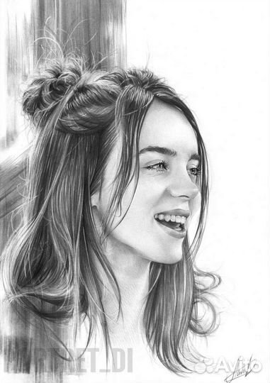 Портрет по фото на заказ - лучший подарок